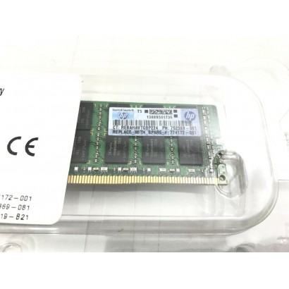 Memoria RAM HP 16GB PC4-2133P  726719-S21 726719-B21 752369-081 774172-001