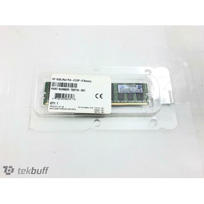 Memoria RAM HP 16GB PC4-2133P  726719-S21 726719-B21 752369-081 774172-001