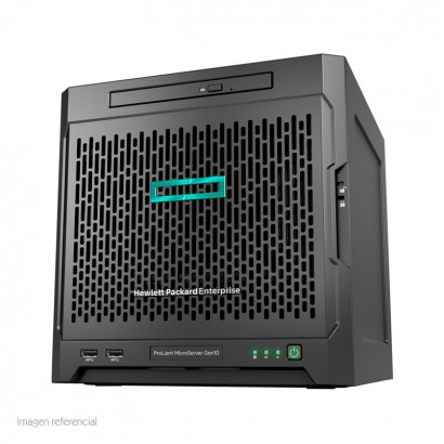 SERVIDOR HPE PROLIANT MICROSERVER GEN10, AMD OPTERON X3421 3.4GHZ, 2MB CACHÉ, 8GB DDR4 P04923-S01